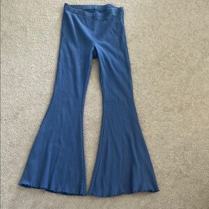 Aerie Blue Flare Pants